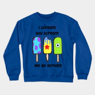 monsters inc scream t shirt Crewneck Sweatshirt